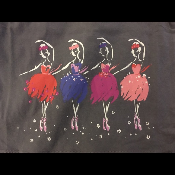 NEW Gymboree Ballerina Top, Gray, NWT - Picture 2 of 4